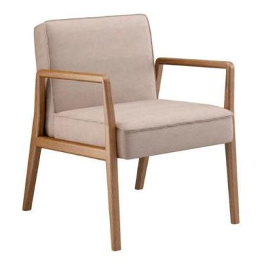 Imagem de Poltrona Maitê Vários Tecidos em Linho - Volttoni, 220