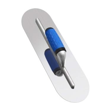 Imagem de Generic Piscina browel confortável ergonomia de aço inoxidável Trowel para cimento de placa de gesso de concreto, 40cmx10cm