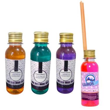Imagem de Difusor de Ambientes KAIROSLIMP 140 ml - ATACADO 4 unidades