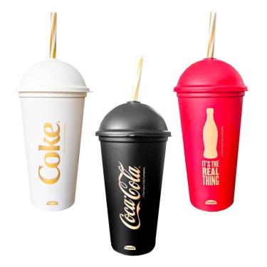 Imagem de Copo Com Canudo Da Coca Cola Shake - 500ml