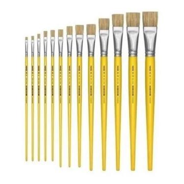Imagem de Kit 13 pincéis para letrista ou artesanato tigre - PINCEIS TIGRE, 13 u