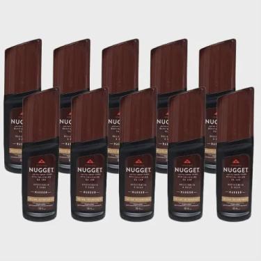 Imagem de Polidor de Sapato Líquido Nugget Marrom Graxa 10u 60ml
