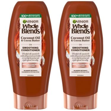 Imagem de Condicionador Garnier Whole Blends Coco e Cacau 650mL x2