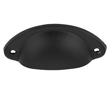 Imagem de Maçaneta de Gabinete de Gaveta de Metal Maçaneta de Casca Antiga Puxar Alça de Manuseração de Utensílios de Mão Alça de Puxar a Alça de Puxar Puxar a Gaveta Maçaneta Maçaneta de Mobili (Amarelo)