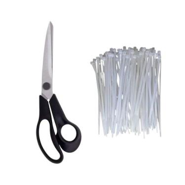 Imagem de Abraçadeira Presilha Regulador 150mm Tesoura Para corte - ORIGINAL