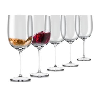 Imagem de Happy U.S Taças de vinho de haste premium – taças de vinho transparentes e inquebráveis elegantes para vinhos tintos e brancos, capacidade de 473 ml, pode ser lavada na lava-louças, presente perfeito