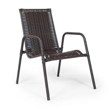 Imagem de Cadeira Sauipe De Junco Vime Rattan Para Áreas Externas - Sofisticasa 
