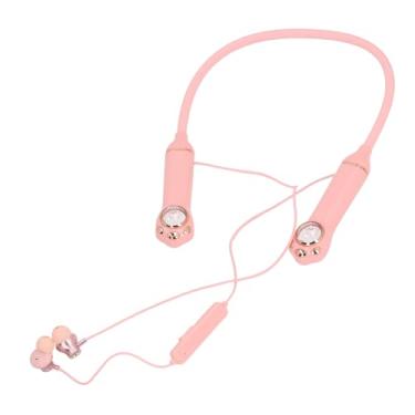 Imagem de Fones de Ouvido Com Fita para o Pescoço, Fones de Ouvido Magnéticos Bluetooth5.3 à Prova D'água IPX5 Com Luz de Fundo RGB, Som Estéreo HIFI, Modo Duplo MP3, Ergonômico, para