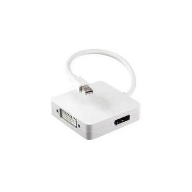 Imagem de Cabo Adaptador 3x1 Mini Display Port/ Displayport Hdmi Dvi - Importado