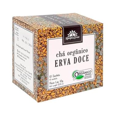 Imagem de Chá de Erva Doce Orgânico Kampo de Ervas 10 Sachês