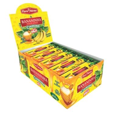 Imagem de Display Bananinha Cremosa Com Mel 18 Unidades FloraNectar