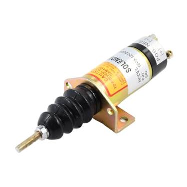 Imagem de Neeseelily Válvula solenoide de parada de 12V 1502-12C2G2B2S1 150212C2G2B2S1 1500-2018 compatível com motor diesel