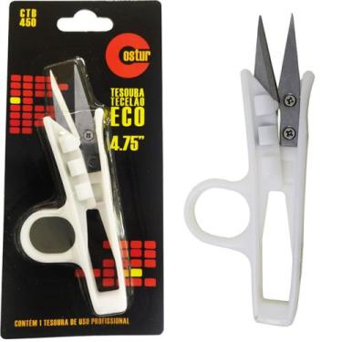 Imagem de Tesoura Poda Cultivo Indor Trimma Picote Ervas Lâmina Aço. - Costur