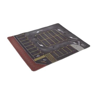 Imagem de Esquirla Exposição de cena de estacionamento em escala 1/64, almofada, diorama, fundo de garagem de carro fundido para brinquedo de cena de veículo de modelo