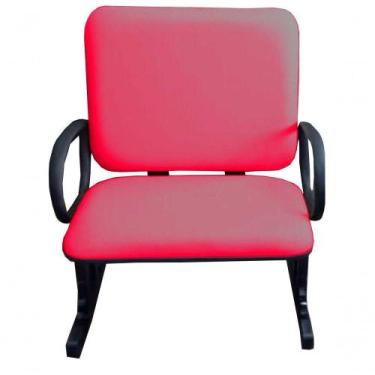 Imagem de Cadeira Para Escritório Para Obesos Até 250kg Rosa - DESIGN OFFICE MÓV