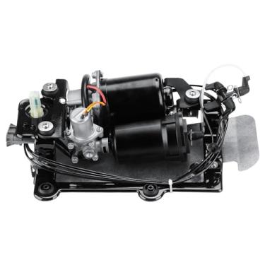 Imagem de Bomba compressor de suspensão a ar adequada para Cadillac 2004-2009 SRX, 2005-2010 STS, 2006-2009 STS, bomba de compressor de ar com relé e suportes, substitui para 15228009, 88957190