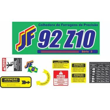 Imagem de Kit Adesivos Jf 92 Z10 Série 3 - Spts