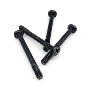 Imagem de 25 peças 6#-32 x 30 mm parafuso de montagem de cabeça plana para PC capa de vídeo cooler radiador ventilador de refrigeração a água
