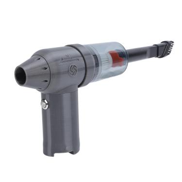 Imagem de Naroote Mini Soprador Seco de Jato, Jato de Seco Poderoso fã de Turbo Portátil de Refrigeração Rápida para Limpeza de Carros (Cinza)