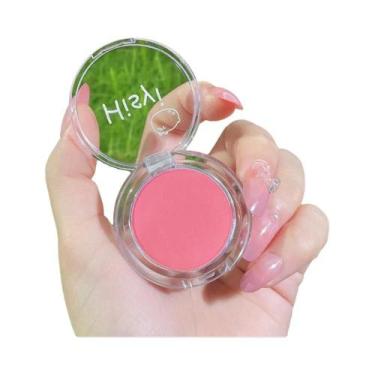 Imagem de Paleta De Blush De Bochecha Monocromática Fosca, Blush Em Pó De Pétala