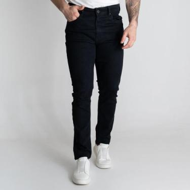 Imagem de Calça VersatiOld Jeans Slim Preta, 48