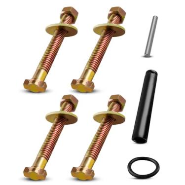 Imagem de TIKSCIENCE Ferramenta de soquete de parafuso de gaiola de 3/10.2 cm e 4 parafusos de gaiola de freio substituem 179.4019 800921 05-149 SB30R 9007003 para a maioria dos semi-caminhões e freio de