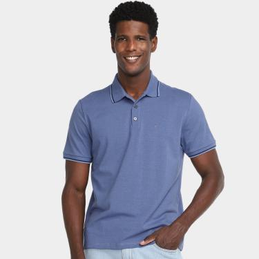 Imagem de Camisa Polo Ellus Piquet Melange Classic Masculina-Masculino