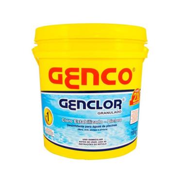 Imagem de Cloro Piscina Genclor Estabilizador 10Kg