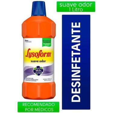 Imagem de Desinfetante Bruto Lysoform Suave Odor Líquido 1 Litro