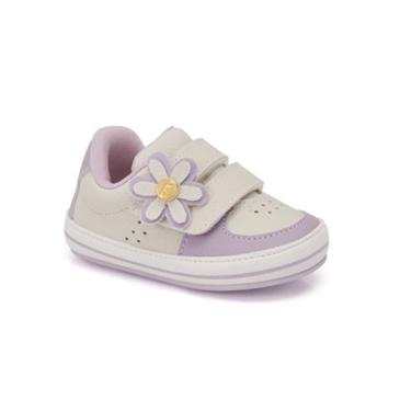 Imagem de Tênis Infantil Bebê Com fecho aderente Menina Klin 448200000