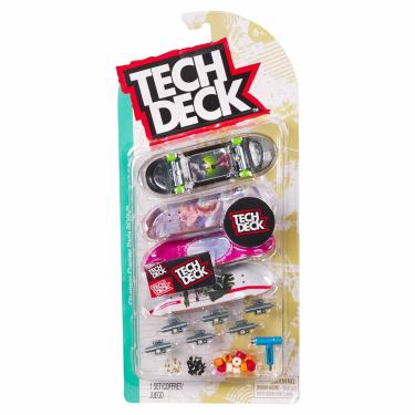 Imagem de Kit 4 Skate De Dedo Coleção Shane 2024 - Tech Deck