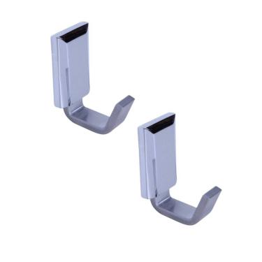 Imagem de Kit com 02 Cabides Alumínio Classic - Cl3060 Ducon Metais Cromado