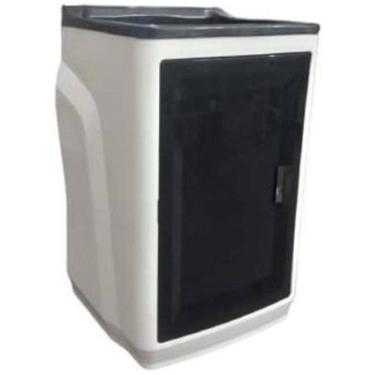 Imagem de Gabinete Plastico Com Tanque Para Lavanderia Preto Astra