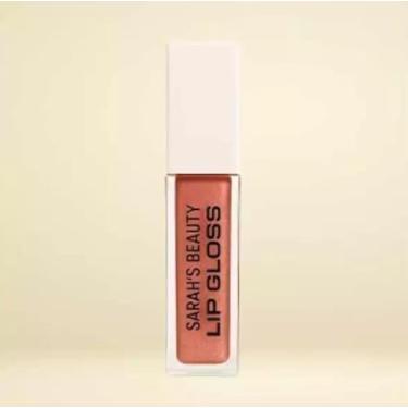 Imagem de Lip Gloss brilho labial de maquiagem hidratante com brilhos, efeito espelhado perolado e de longa duração! (Rosa)