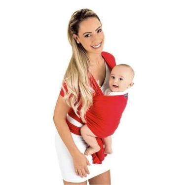 Imagem de Sling bebê sling wrap (vermelho) - Kababy