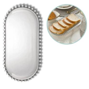 Imagem de Travessa Cristal Pearl Bolinha Wolff