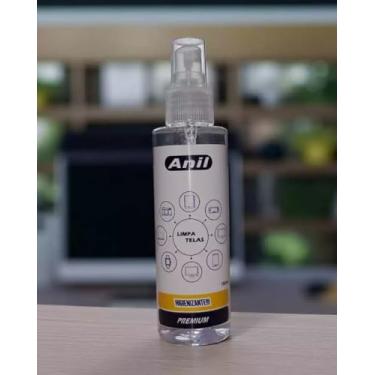 Imagem de Limpa Telas 150ml Anil + 1 Flanela Magic Cloth – Para Celular, TV, Notebook e Monitor