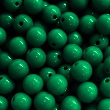 Imagem de BOLINHA DE RESINA Nº 10 (20 G) - LADEIRA BIJUTERIAS, Verde escuro