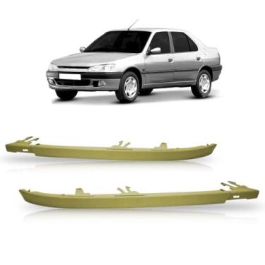 Imagem de Par Friso Farol para Peugeot 306 1998 até  2002 Primer - RETOV, Par (D