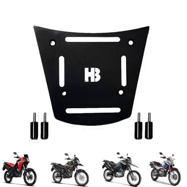 Imagem de Bagageiro Suporte Baú Base Ferro Sahara 300 Xre Hot Bikers