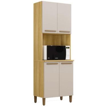 Imagem de Paneleiro Romano 4 Portas Cinamomo Off White Arte Móveis