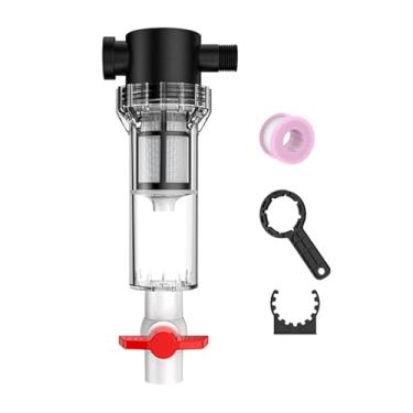 Imagem de Stgfyxgs Filtro Interno para Aquário, Limpador de Rosca de 1/2", Anel de Vedação de Silicone Multiuso, Acessórios Transparentes, Filtro, Malha 80