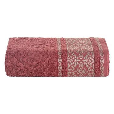 Imagem de Toalha De Banho Delicato Avulsa 01 Peça 100% Algodão 450g/m² Extra Macio - Terracota