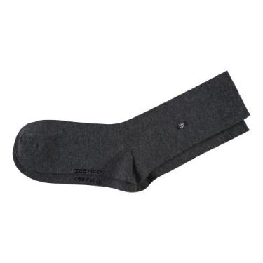 Imagem de Meia Casual Cano Alto Cinza - Zee Rucci, 39-43