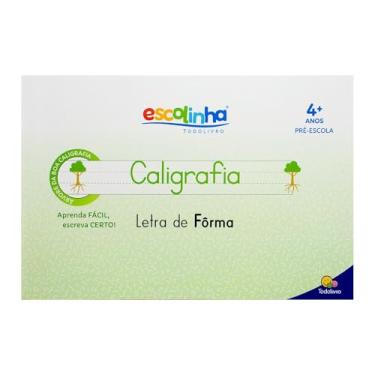 Imagem de SEscolinha sistema de caligrafia: Letra de fôrma