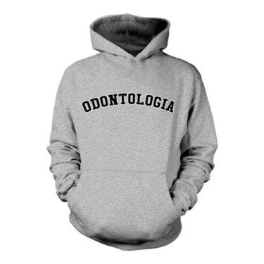 Imagem de Moletom Agasalho Casaco Faculdade Odontologia Blusa De Frio - LGAMN, C