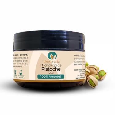 Imagem de Manteiga de Pistache 100% vegetal - uso capilar e corporal (120g)