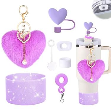 Imagem de Acessórios para Stanley Cup – Botina, garrafa de água, copo de silicone, pingentes de chaveiro para copo Stanley Cup 1,247 g