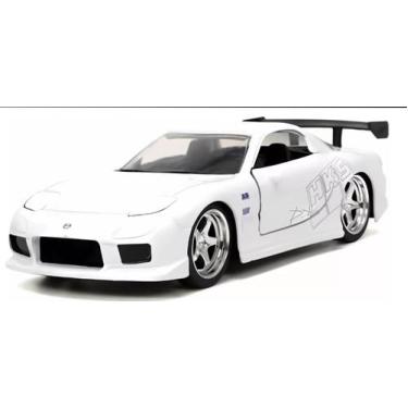 Imagem de Miniatura Carro Mazda RX7 HKS (1993) - Velozes e Furiosos - Branco - 1