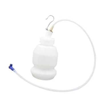 Imagem de Generic Frasco de sangria de freio, frascos de sangria de fluido de freio, recipiente de óleo de freio portátil com tubo, kit de troca de óleo de freio para